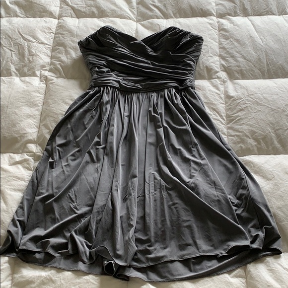 J.Crew Arabelle Bridesmaid Dress (Gray) - Picture 4 of 7